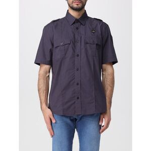Blauer Shirt Men Blue